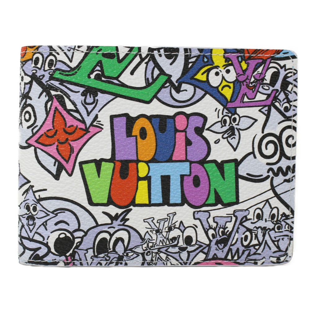 UnWith Louis VUITTON Portefeuille Multiple Folding Wallet Bi fold Monogram